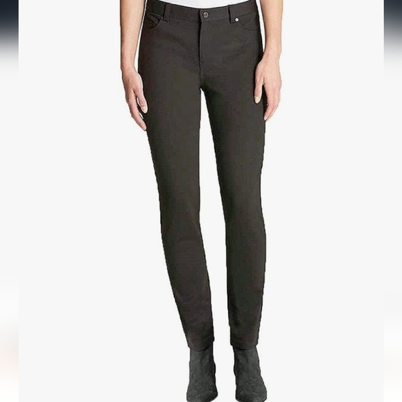 Andrew Marc Ladies' 5-Pocket Pant in Charcoal Size 6 - Picture 7 of 7